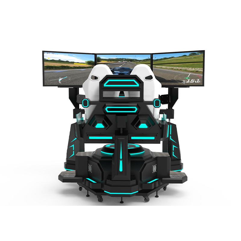 VR3屏3轴旋转赛车-双人